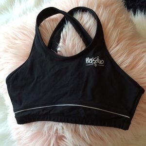 Sports Bra Black Mossimo Womens Small
